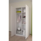 Шкаф двухсекционный Polini kids Simple, цвет белый - Фото 3