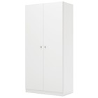 Шкаф прямой двухстворчатый Polini kids Simple, 898×500×1900 мм, цвет белый - Фото 1
