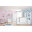 Шкаф двухсекционный Polini kids Simple, цвет белый - Фото 6