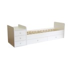 Кроватка-трансформер детская Фея 1100, цвет белый - Фото 2