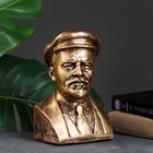 Бюст Ленина, бронза 14х21см - фото 25101146