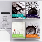 Набор предметных тетрадей 48 листов, Calligrata «Чёрное-белое», 10 предметов, серые листы - Фото 3