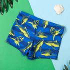 Плавки купальные для мальчика KAFTAN «Акулы», рост 98-104 (30), цвет синий - Фото 5
