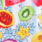 Купальник для девочки слитный KAFTAN: Fruits, бело-голубой, размер 32 (110-116 см) - Фото 12