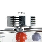 Люстра «Жатай» 7×20 Вт G4 хром 65×65×15 см - Фото 10