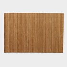 Салфетка сервировочная на стол «Гладь», 42×30 см, бежевая - Фото 1