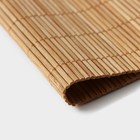 Салфетка сервировочная на стол «Гладь», 42×30 см, бежевая - Фото 2