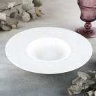 Тарелка фарфоровая Wilmax, 280 мл, d=28 см, цвет белый - Фото 1