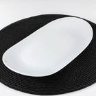 Блюдо фарфоровое овальное Wilmax, 28.5×16.5 см, белое - Фото 1