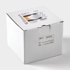 Сахарница с крышкой Wilmax «Юлия Высоцкая», 340 мл, фарфор, белая 4087245 - фото 319925635