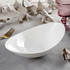 Салатник фарфоровый Wilmax Olivia, 0.6 л, 25.5×15×7.5 см, цвет белый - Фото 1