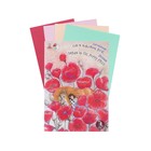 Папка для пастели А4, 8 листов, 4 цвета "Страна чудес. Сон в маковом поле", блок 160 г/м² - Фото 1