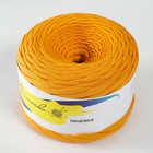 Пряжа трикотажная лицевая 100м/320±30гр, ширина нити 7-8 мм (Горчица) - Фото 2