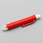 Выкручиватель клещей, выдвижной, пластик, красный - Фото 3