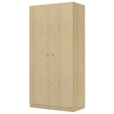 Шкаф прямой двухстворчатый Polini kids Simple, 898×500×1900 мм, цвет натуральный