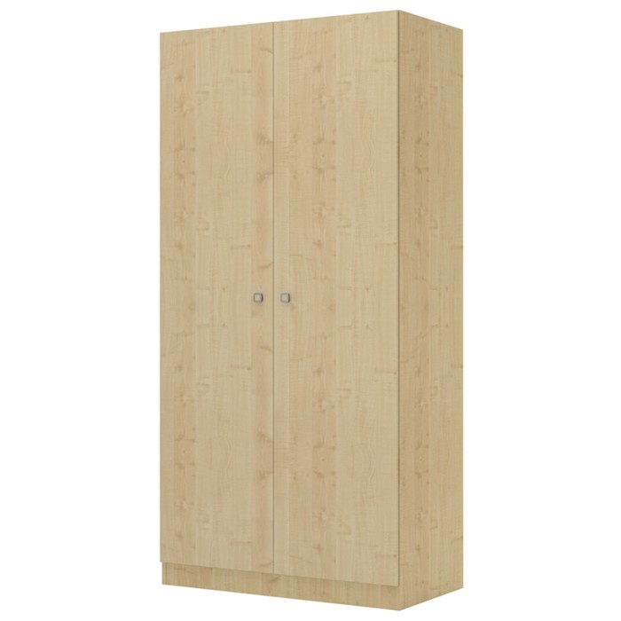 Шкаф прямой двухстворчатый Polini kids Simple, 898×500×1900 мм, цвет натуральный - Фото 1