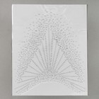 Термотрансфер «Солнце с лучами», 28 × 32 см, стразы для кокошника - Фото 1