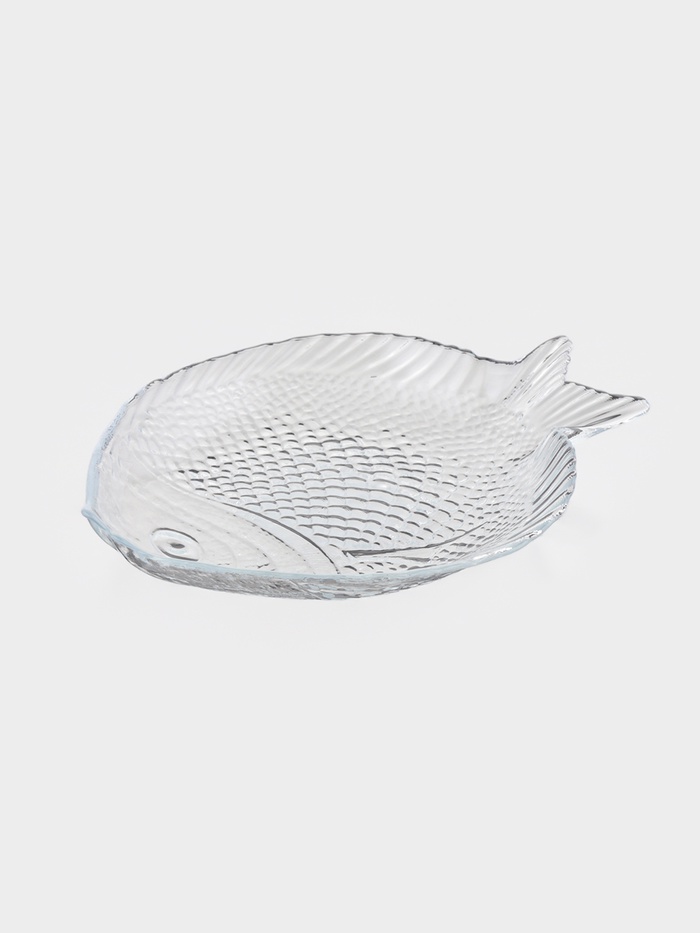 Блюдо Paşabahçe Marine, 19.6×16 см, стекло, прозрачное - Фото 1