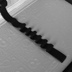 Пенал 2 секции 105 х 190 мм, ламинированный картон Calligrata "Черный с текстурой" - Фото 6