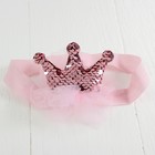 Фонтан из шаров "Наша принцесса", повязка, топпер, наклейки, лента - Фото 5