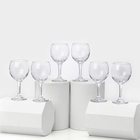 Набор стеклянных бокалов для вина Bistro, 290 мл, 6 шт - фото 299802258