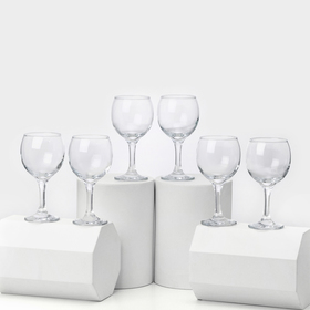 Набор стеклянных бокалов для вина Bistro, 290 мл, 6 шт