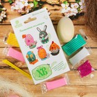 Набор для творчества. Декор яиц полимерной глиной «Курочка и цыплёнок» - Фото 3