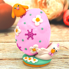 Набор для творчества. Декор яиц полимерной глиной «Курочка и цыплёнок» - Фото 1