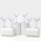 Набор стеклянных бокалов для маргариты Bistro, 280 мл, 6 шт - фото 5665320