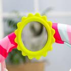 Развивающий музыкальный коврик «Слонята», пианино, 4 игрушки, зеркало, размер 72х45 см - Фото 7