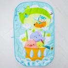 Развивающий музыкальный коврик «Слонята», пианино, 4 игрушки, зеркало, размер 72х45 см - Фото 5