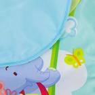 Развивающий музыкальный коврик «Слонята», пианино, 4 игрушки, зеркало, размер 72х45 см - Фото 9