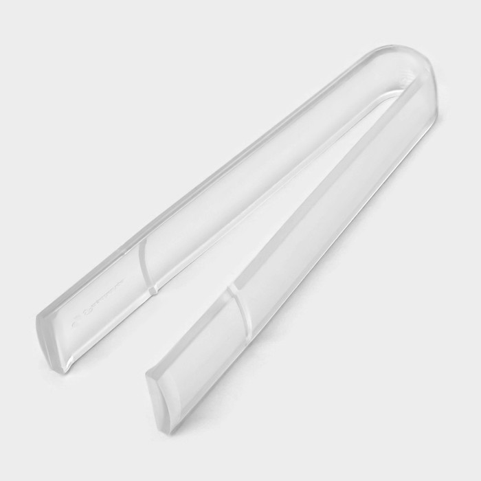 Ведро для льда стеклянное Sylvanа, 650 мл, h=13 см, с ручкой и щипцами - фото 1905317134