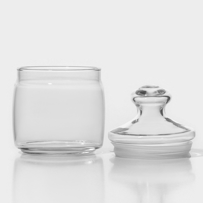Банка для сыпучих продуктов Paşabahçe Cesni, 500 мл, стекло, прозрачная
