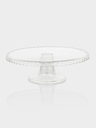 Подставка для торта Paşabahçe Patisserie, d=28 см, на ножке, стекло, прозрачная - Фото 1