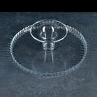 Подставка для торта Paşabahçe Patisserie, d=28 см, на ножке, стекло, прозрачная - Фото 3