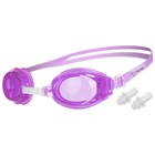 Очки для плавания детские ONLYTOP, беруши, цвет МИКС - Фото 9