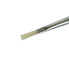 Кисть Щетина плоская № 2 (ширина обоймы 2 мм; длина волоса 10 мм), деревянная ручка, Calligrata - фото 8451088