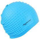 Шапочка для плавания взрослая ONLYTOP Swim, силиконовая, обхват 54-60 см, цвета МИКС - Фото 8