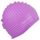 Шапочка для плавания взрослая ONLYTOP Swim, силиконовая, обхват 54-60 см, цвета МИКС - Фото 9