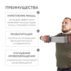 Эспандер грудной ONLYTOP, 25 кг, 5 пружин - Фото 3