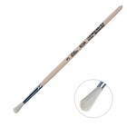 Кисть для рисования, коза, № 3, Calligrata, круглая, деревянная ручка - Фото 4