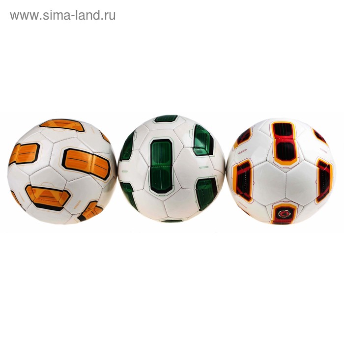 Мяч футбольный №5, 32 панели, 4 подслоя, 380гр, микс - Фото 1
