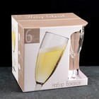 Набор бокалов для шампанского «Барокко», 190 мл, 6 шт - Фото 2
