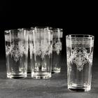 Набор стаканов «Барокко», 230 мл, 6 шт., стекло, прозрачный - Фото 1