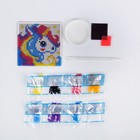 Алмазная мозаика на магните с полным заполнением для детей «Волшебный пони» - Фото 4