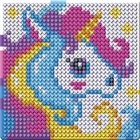 Алмазная мозаика на магните с полным заполнением для детей «Волшебный пони» - Фото 6