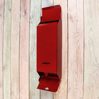 Ящик почтовый «Столбик», без замка (с петлёй), красный - Фото 3