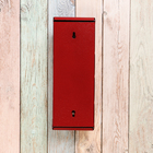 Ящик почтовый «Столбик», без замка (с петлёй), красный - Фото 5