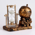 Песочные часы "Мир", сувенирные, 16 х 9 х 14 см, микс - фото 8451184